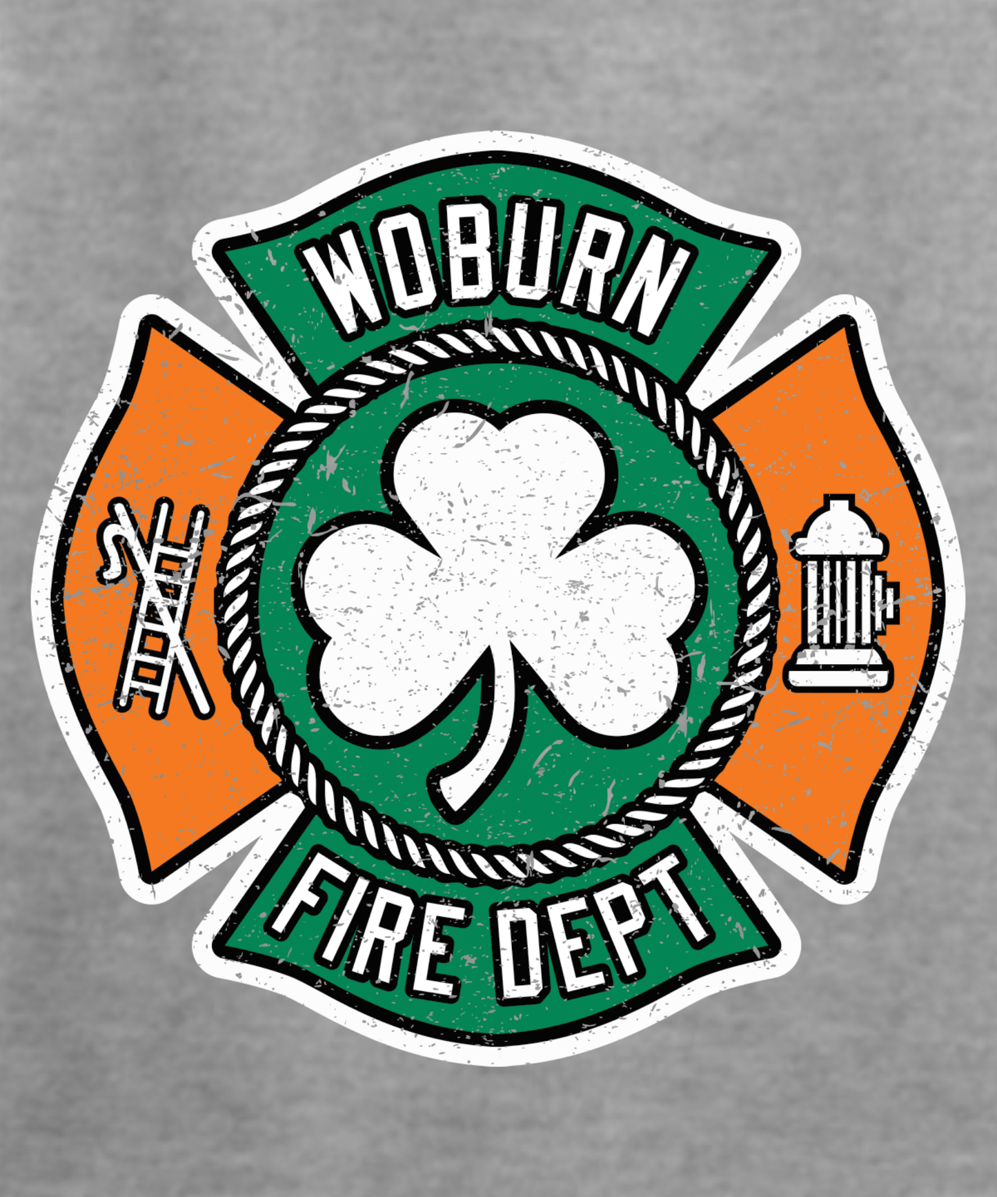 Woburn Fire Dept. 100% Cotton Semi-fitted T-Shirt - Women's