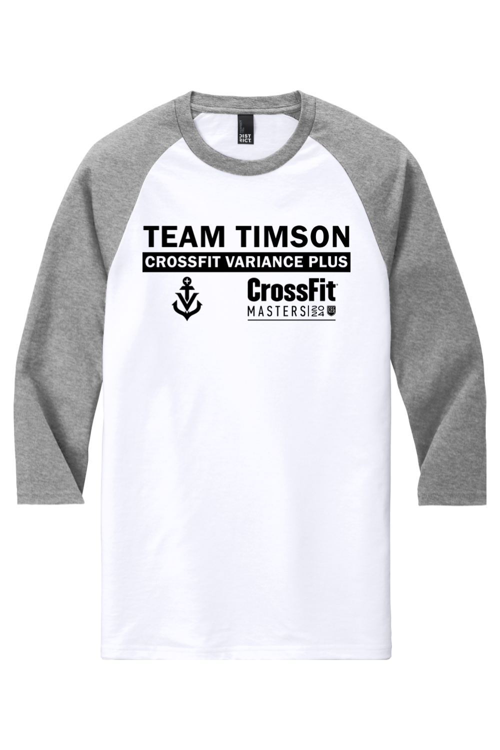 Team Timson Triblend 3/4-Sleeve Raglan