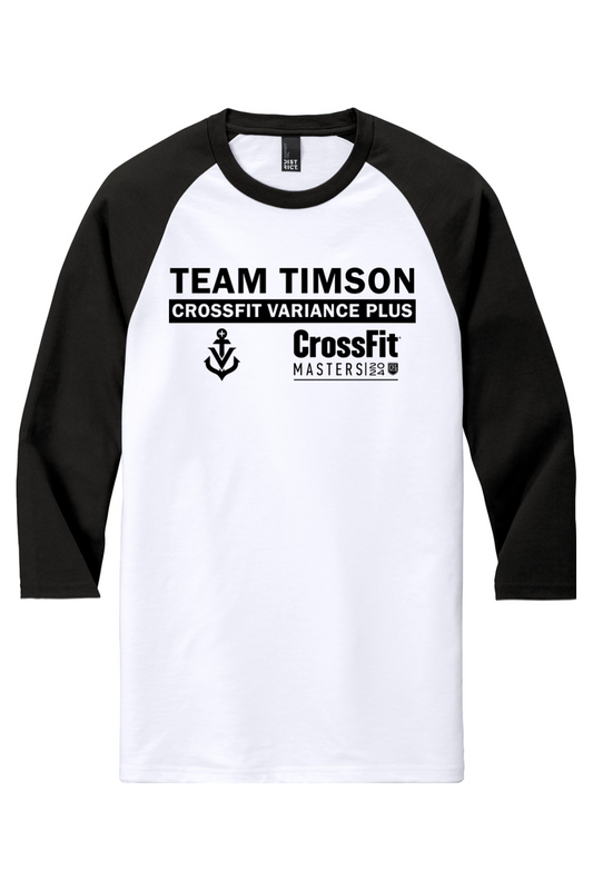 Team Timson Triblend 3/4-Sleeve Raglan