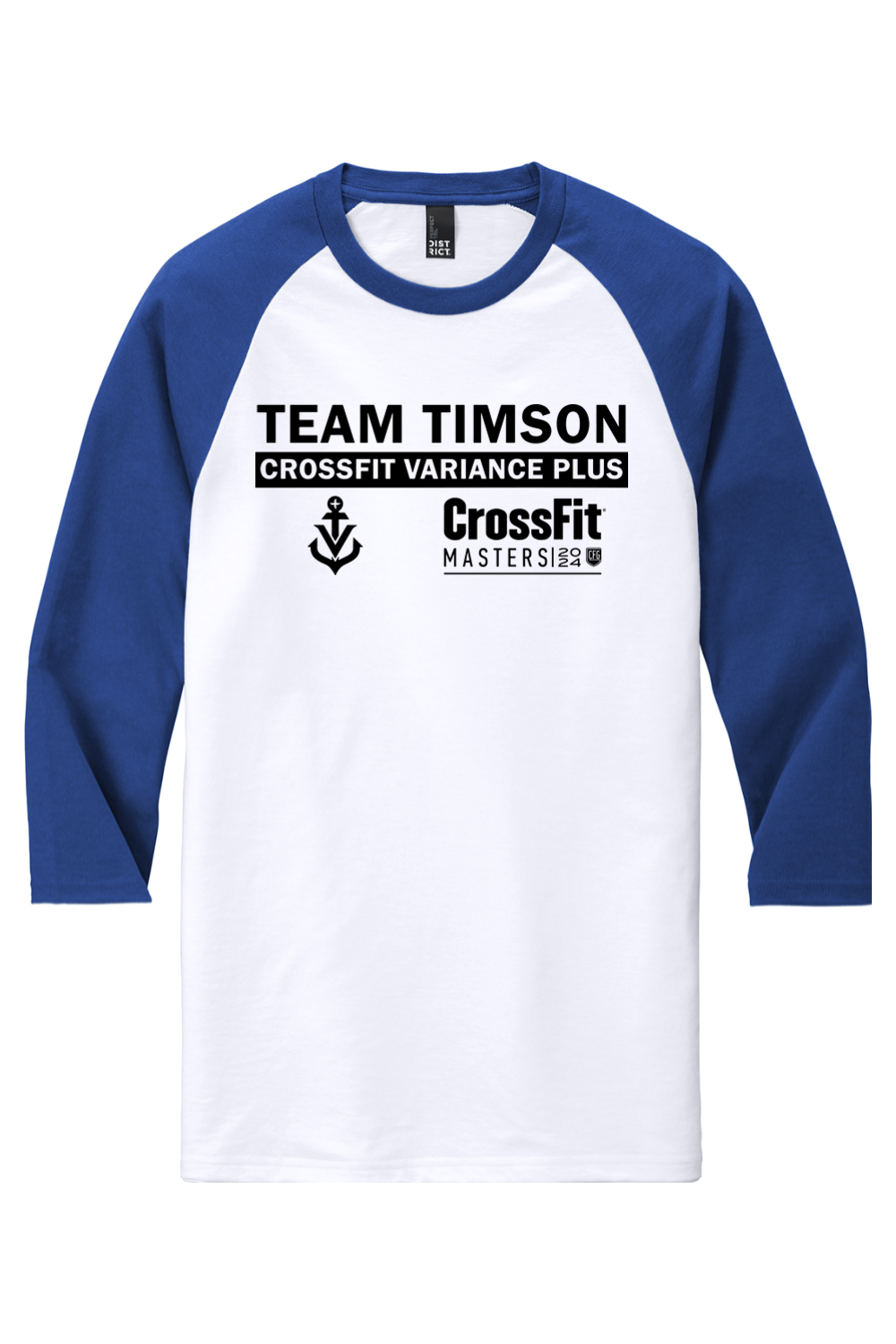 Team Timson Triblend 3/4-Sleeve Raglan