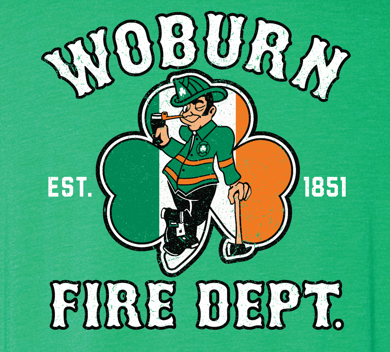 Woburn Fire Dept. Tri-Blend T-Shirt - Unisex Adult