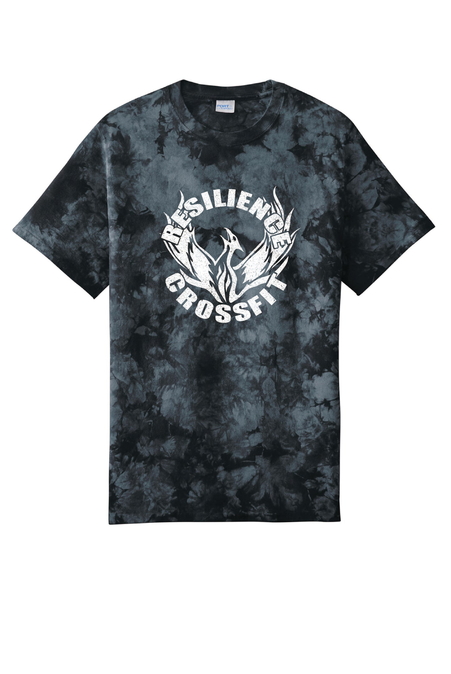 Resilience Crossfit Crystal Tie-Dye Tee