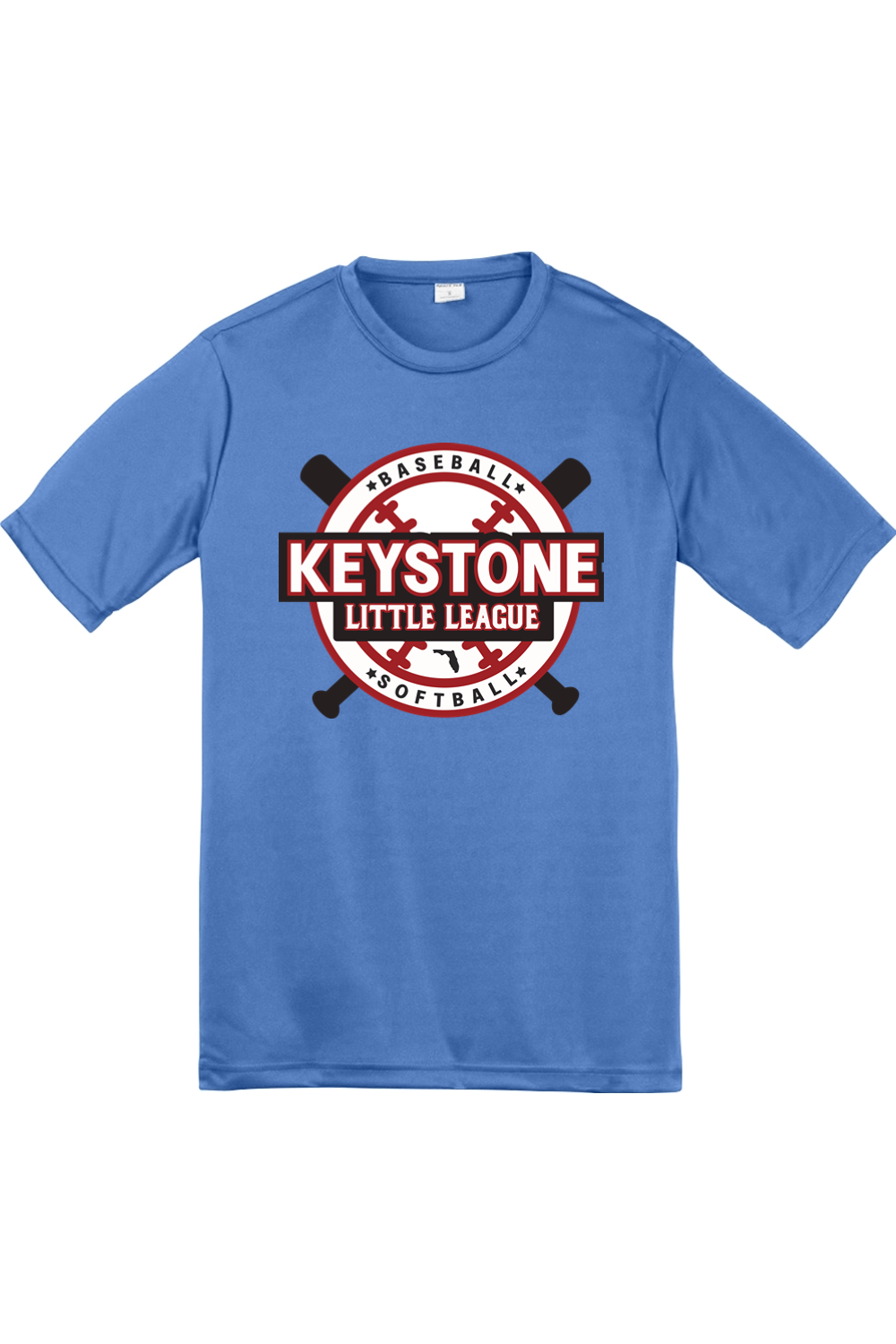 Keystone Little League Youth Competitor Tee 100% polyester