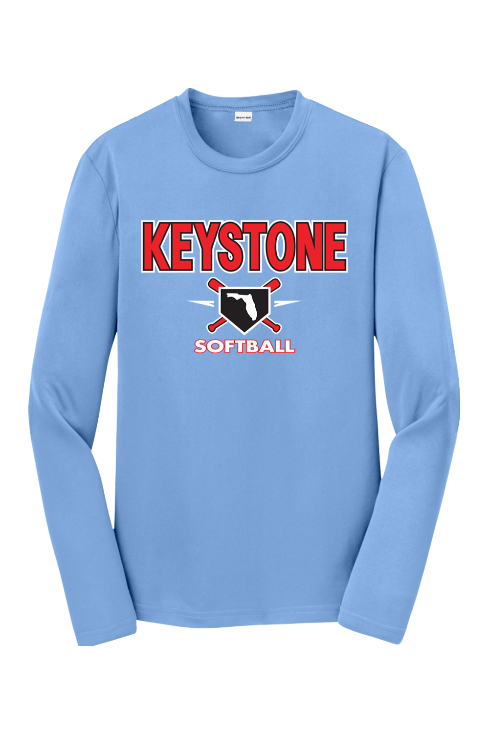 Keystone Softball Youth Competitor Long Sleeve 100% polyester