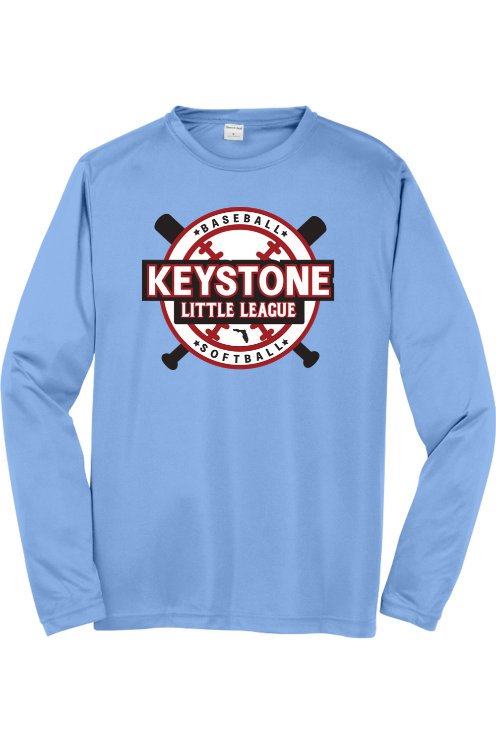 Keystone Little League Unisex Competitor Long Sleeve 100% polyester