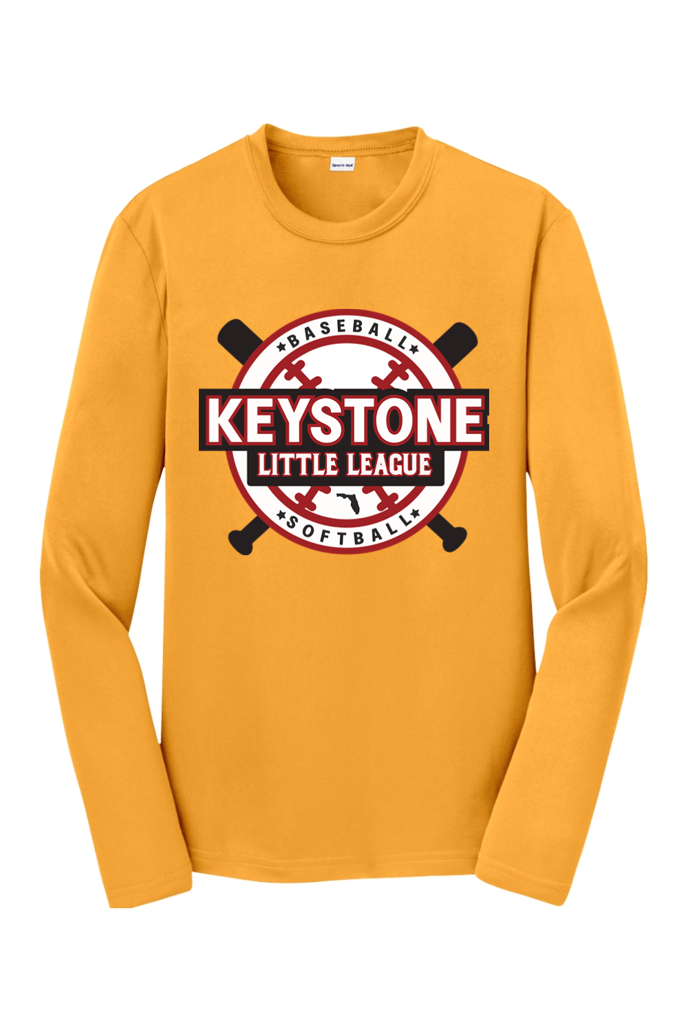 Keystone Little League Youth Competitor Long Sleeve 100% polyester