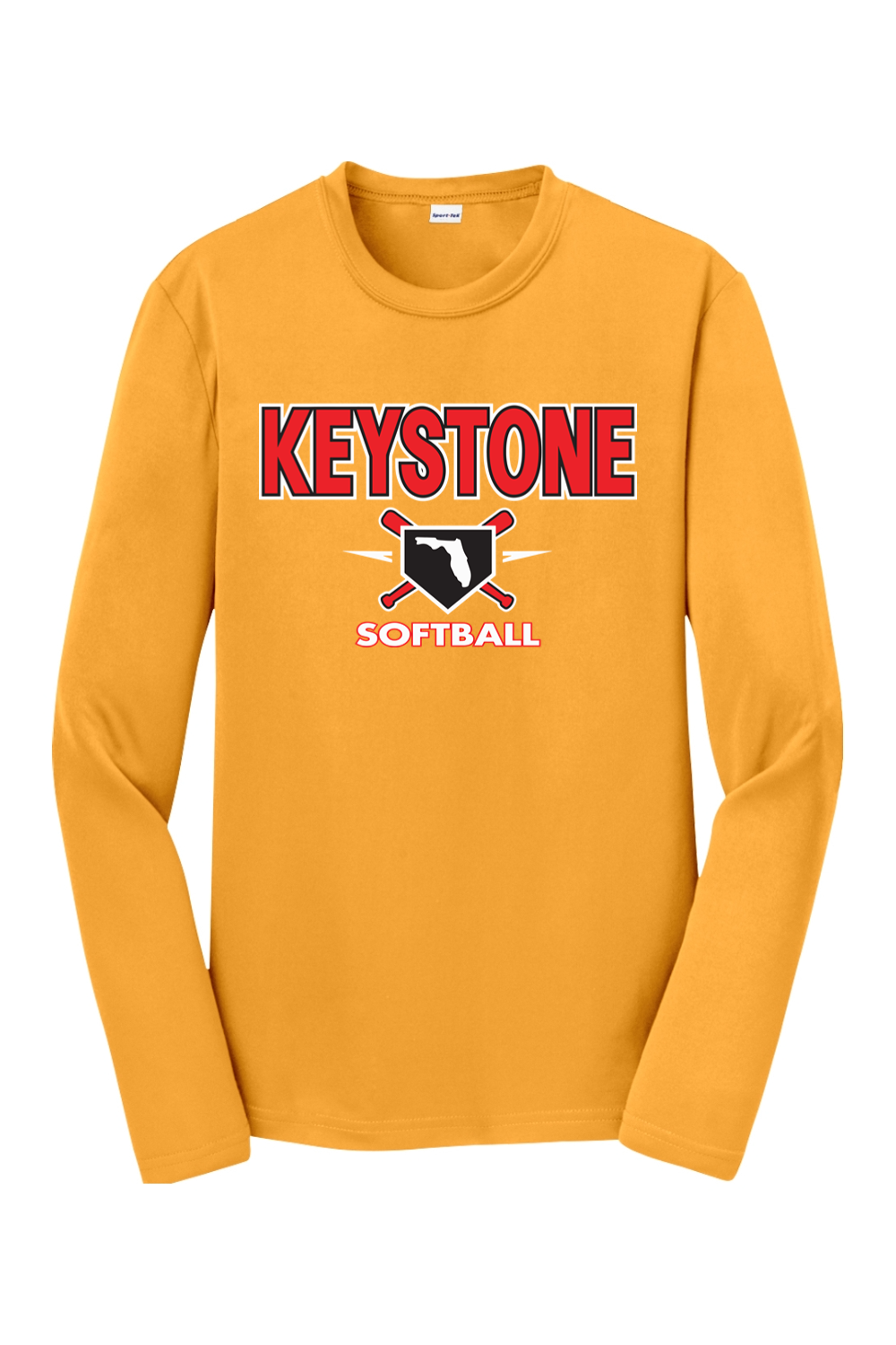 Keystone Softball Youth Competitor Long Sleeve 100% polyester