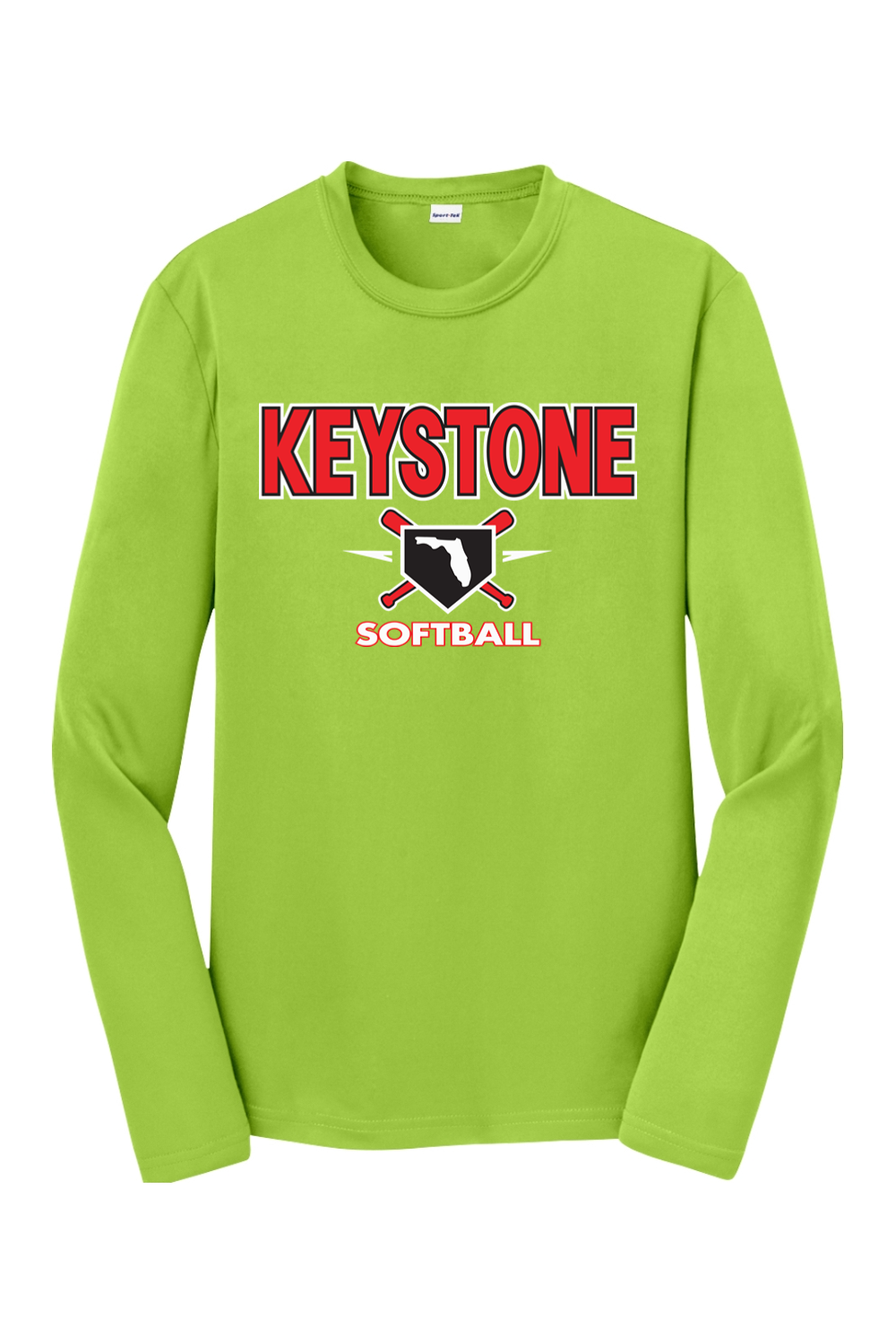 Keystone Softball Youth Competitor Long Sleeve 100% polyester