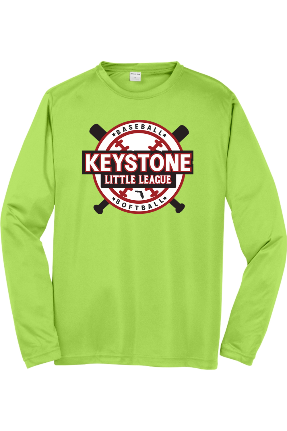 Keystone Little League Unisex Competitor Long Sleeve 100% polyester