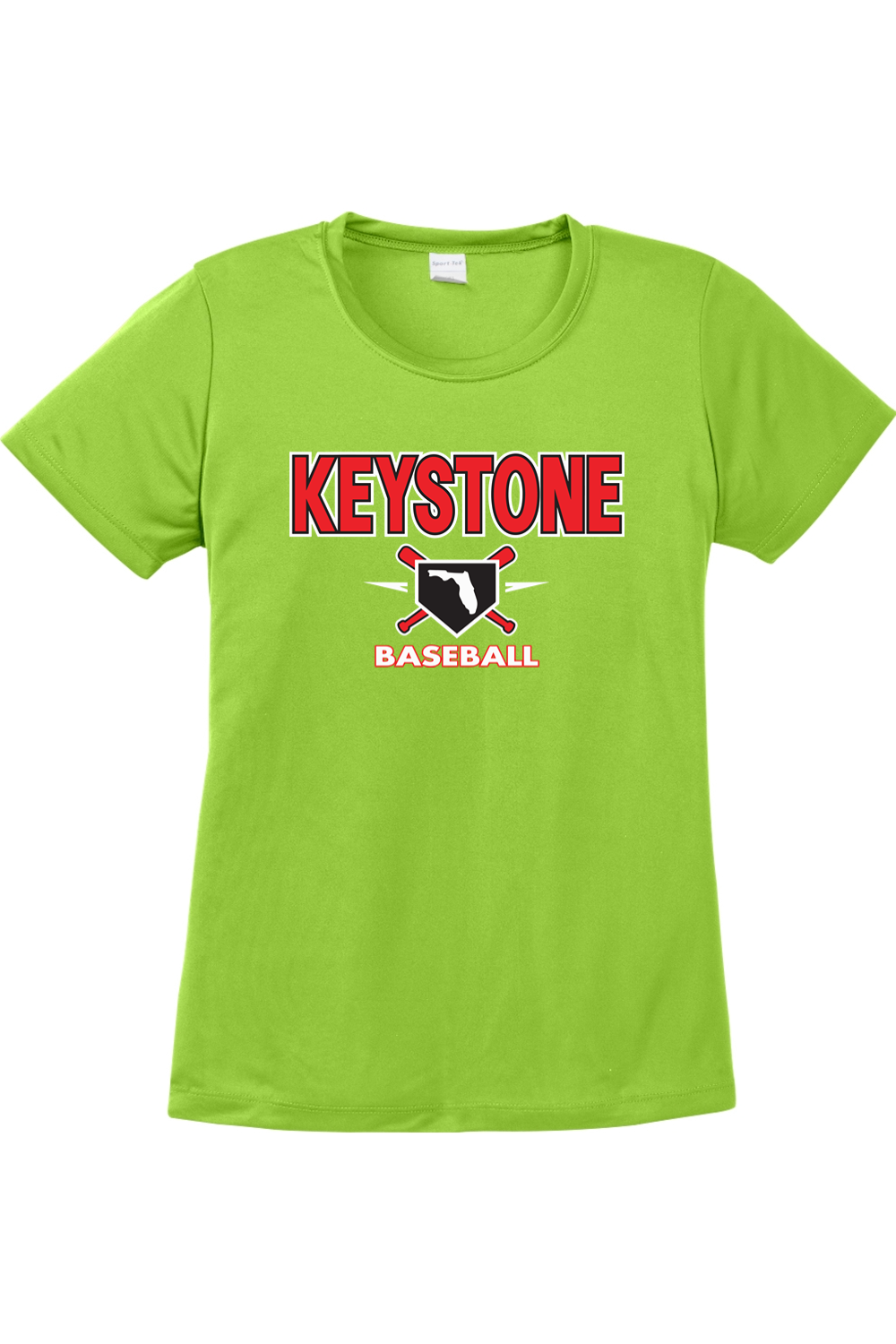 Keystone Baseball Women's Competitor Tee 100% polyester