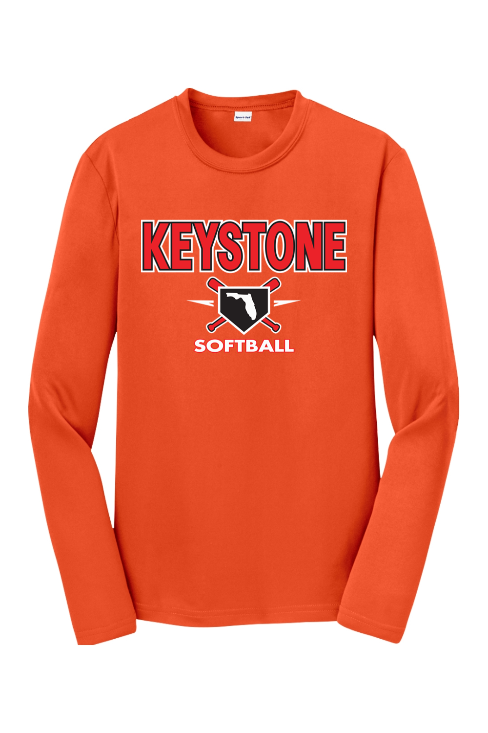 Keystone Softball Youth Competitor Long Sleeve 100% polyester