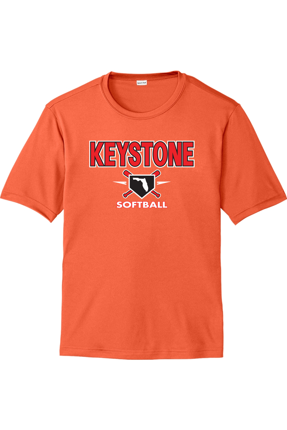 Keystone Softball Unisex Competitor Tee - Team Colors 100% polyester