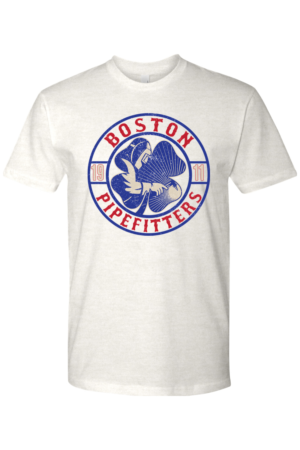 Boston Pipefitters Patriotic Clover Graphic Tee