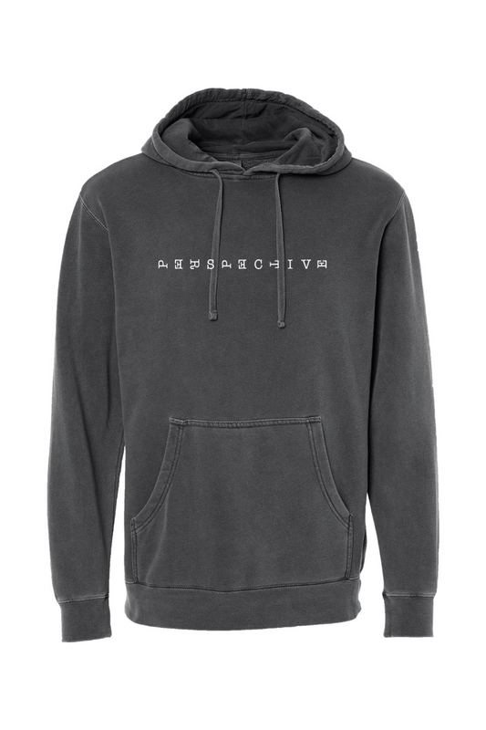 Perspective Pigment-Dyed Hooded Sweatshirt