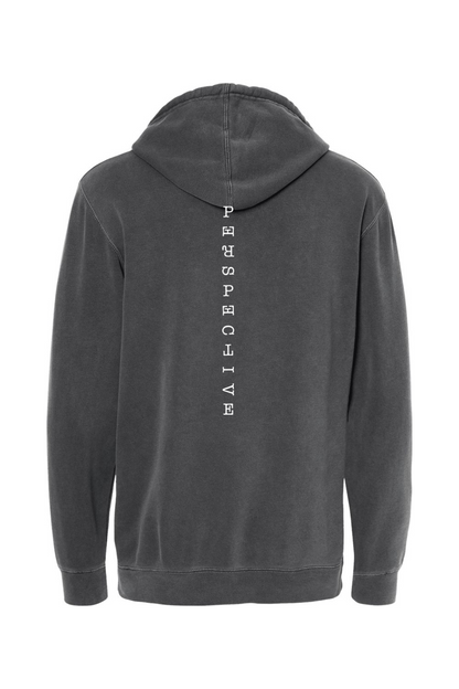 Perspective Pigment-Dyed Hooded Sweatshirt