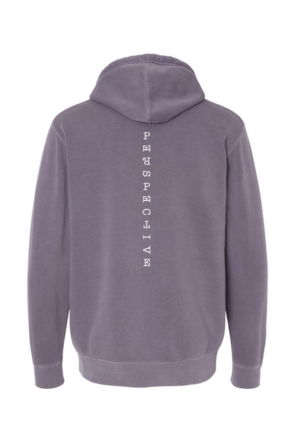 Perspective Pigment-Dyed Hooded Sweatshirt