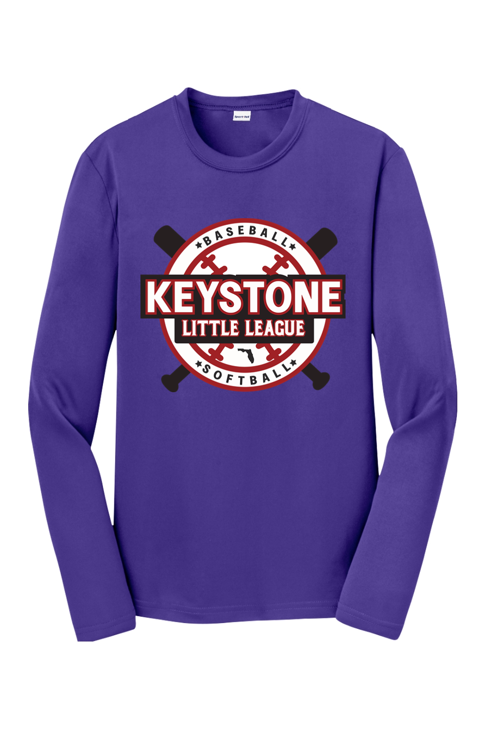 Keystone Little League Youth Competitor Long Sleeve 100% polyester