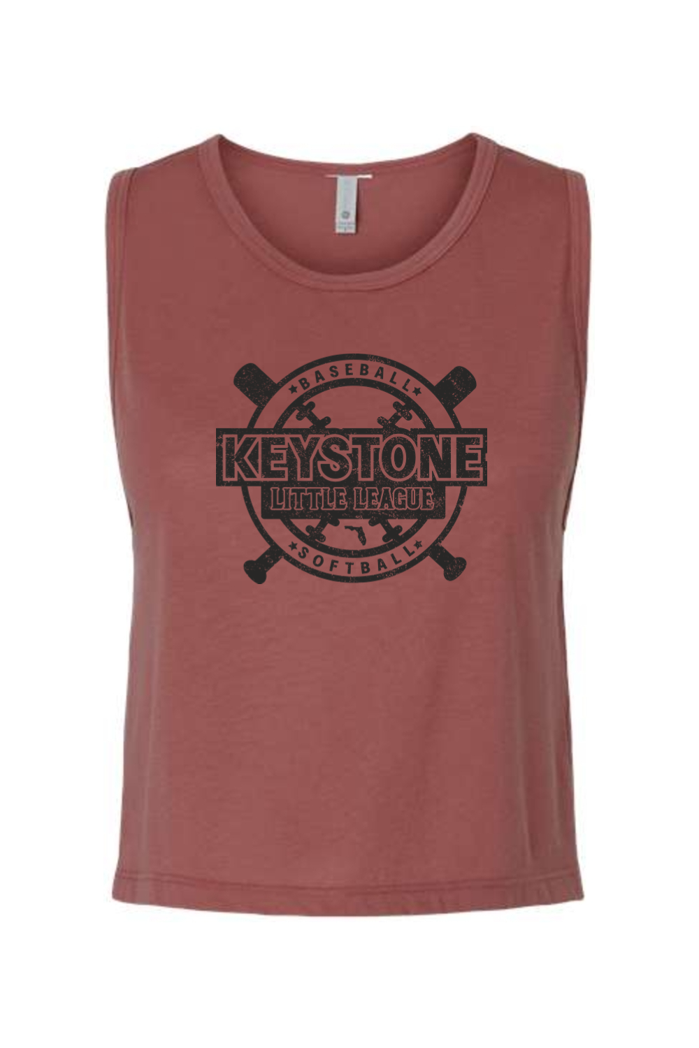 Keystone Little League Women's Crop Tank