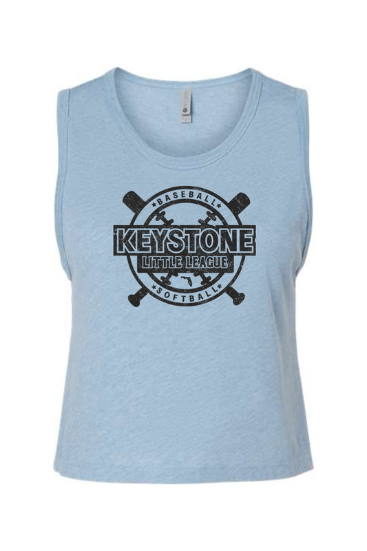 Keystone Little League Women's Crop Tank