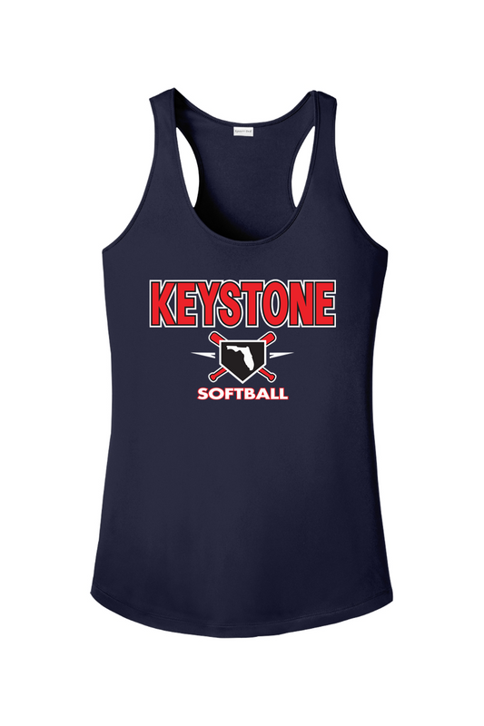 Keystone Softball Women's Competitor Tank 100% polyester