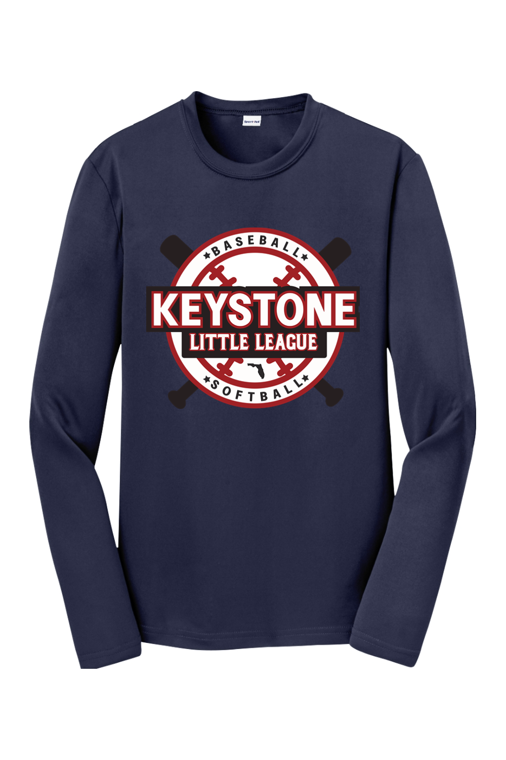 Keystone Little League Youth Competitor Long Sleeve 100% polyester