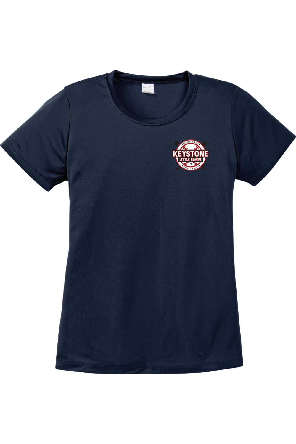 Keystone Little League Ladies PosiCharge Competitor Tee - Small Logo