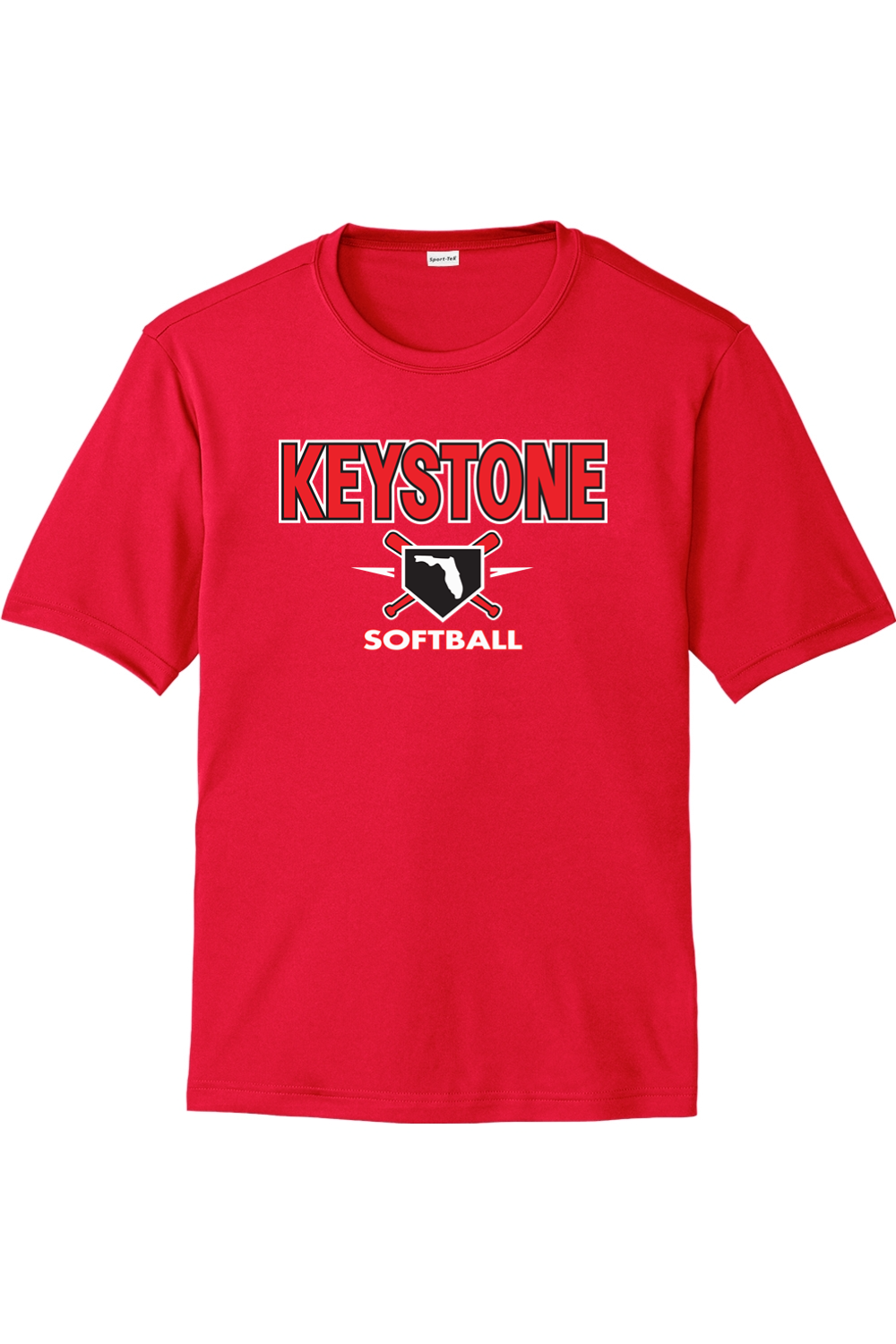 Keystone Softball Unisex Competitor Tee - Team Colors 100% polyester