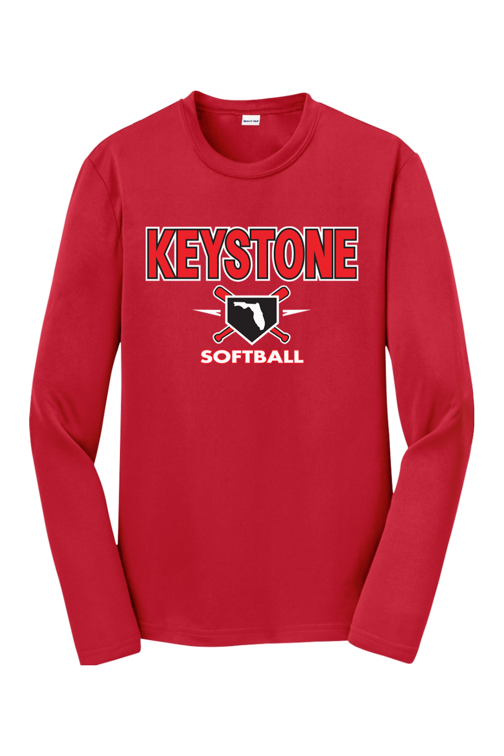 Keystone Softball Youth Competitor Long Sleeve 100% polyester