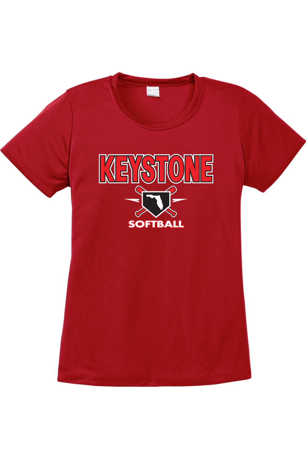 Keystone Softball Women's Competitor Tee 100% polyester