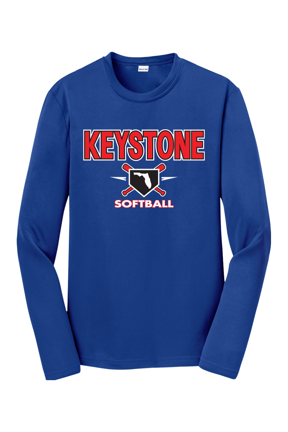 Keystone Softball Youth Competitor Long Sleeve 100% polyester