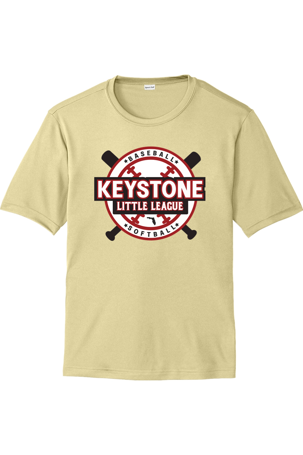 Keystone Little League Unisex Competitor Tee - Team Colors 100% polyester