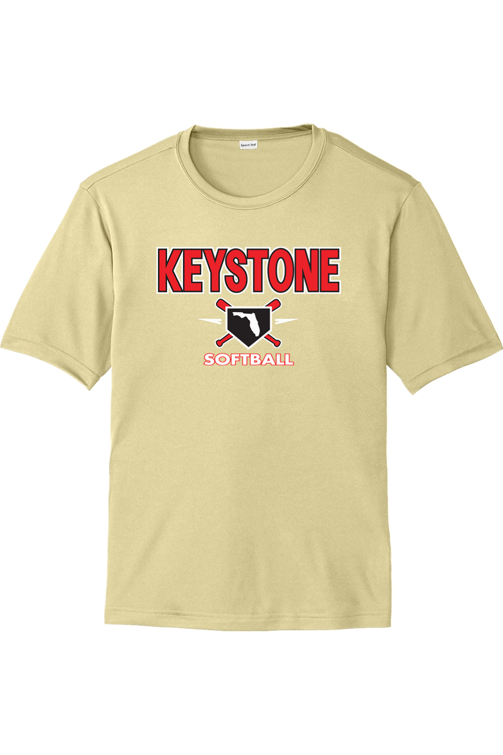 Keystone Softball Unisex Competitor Tee - Team Colors 100% polyester