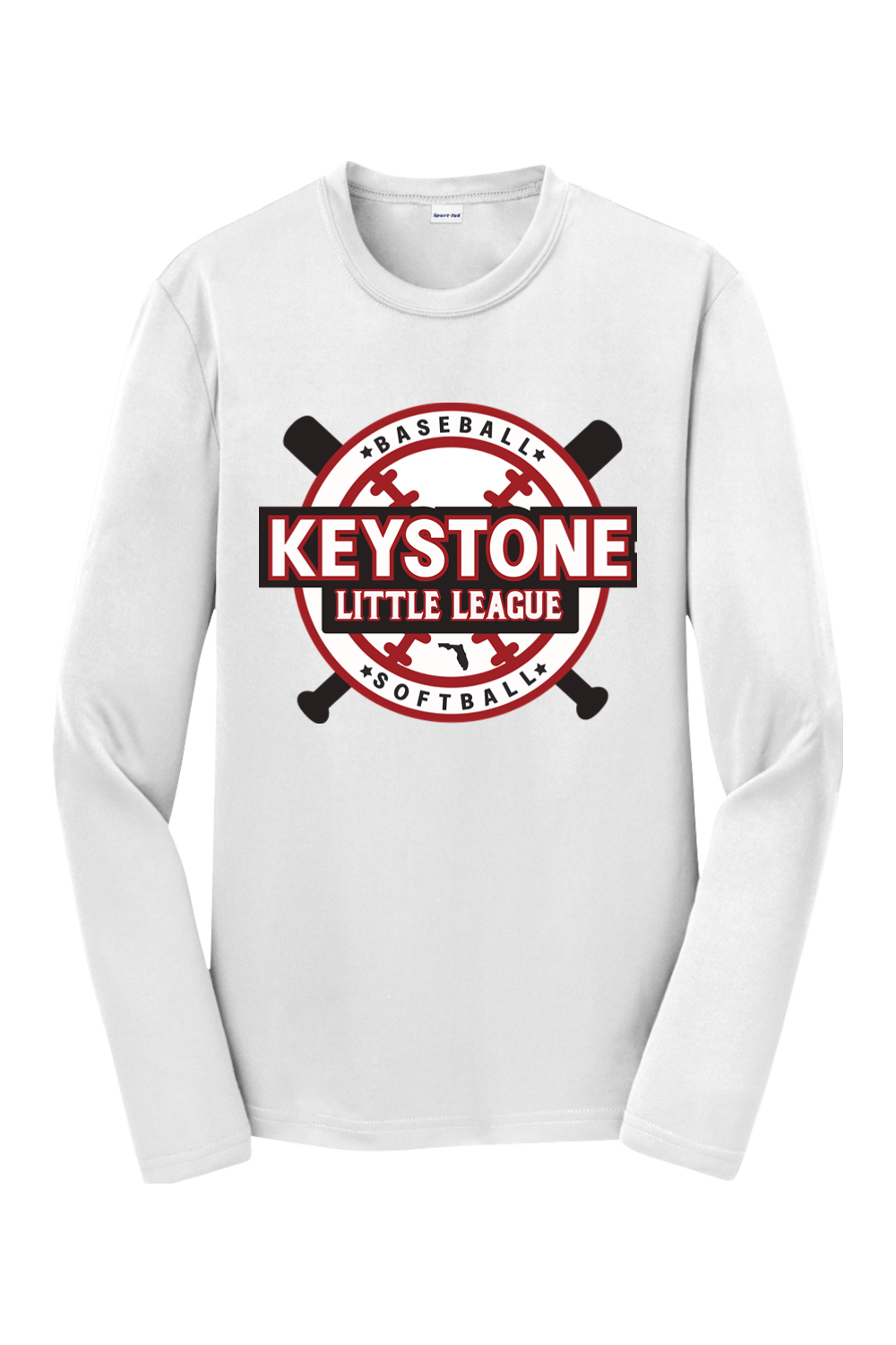 Keystone Little League Youth Competitor Long Sleeve 100% polyester