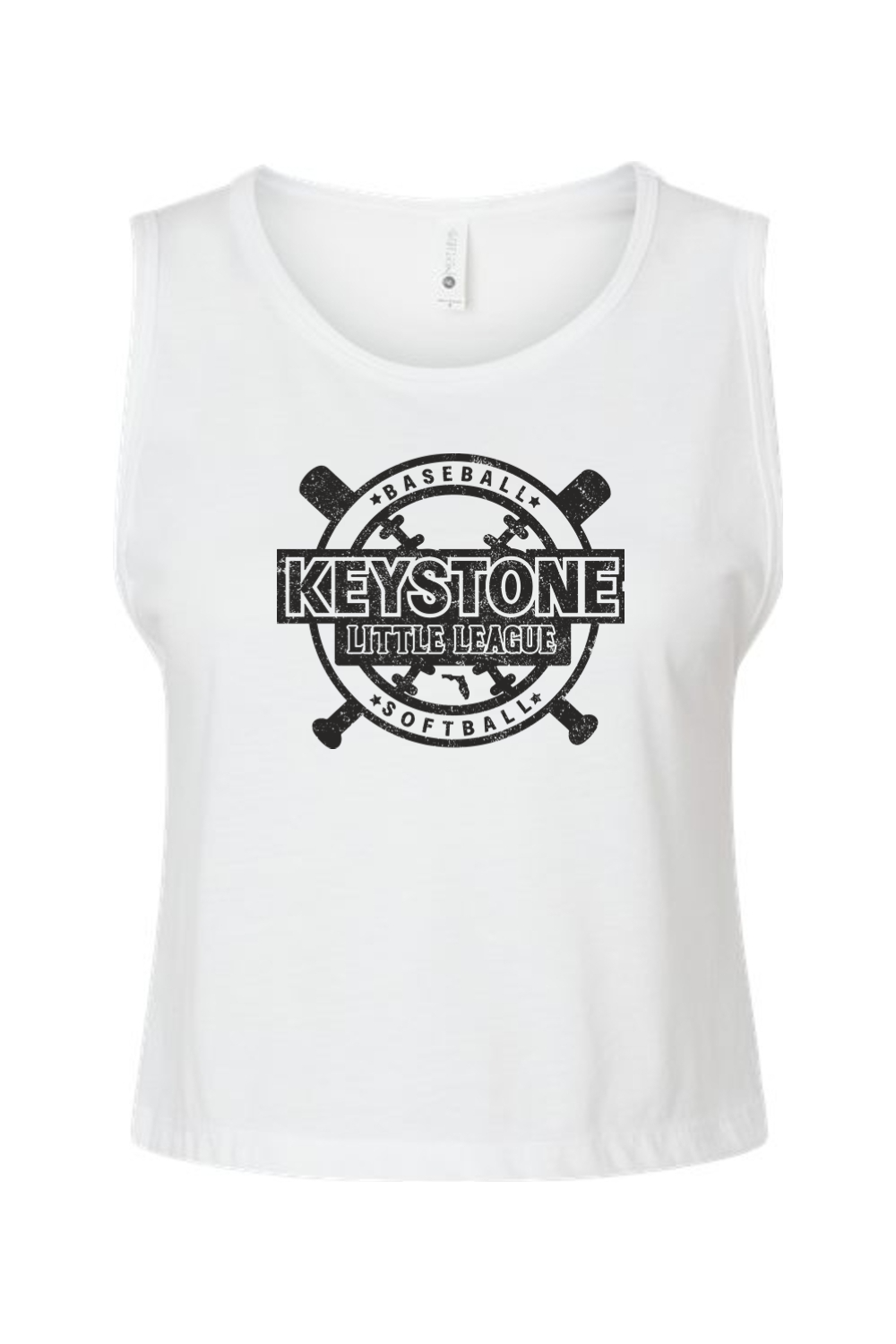 Keystone Little League Women's Crop Tank