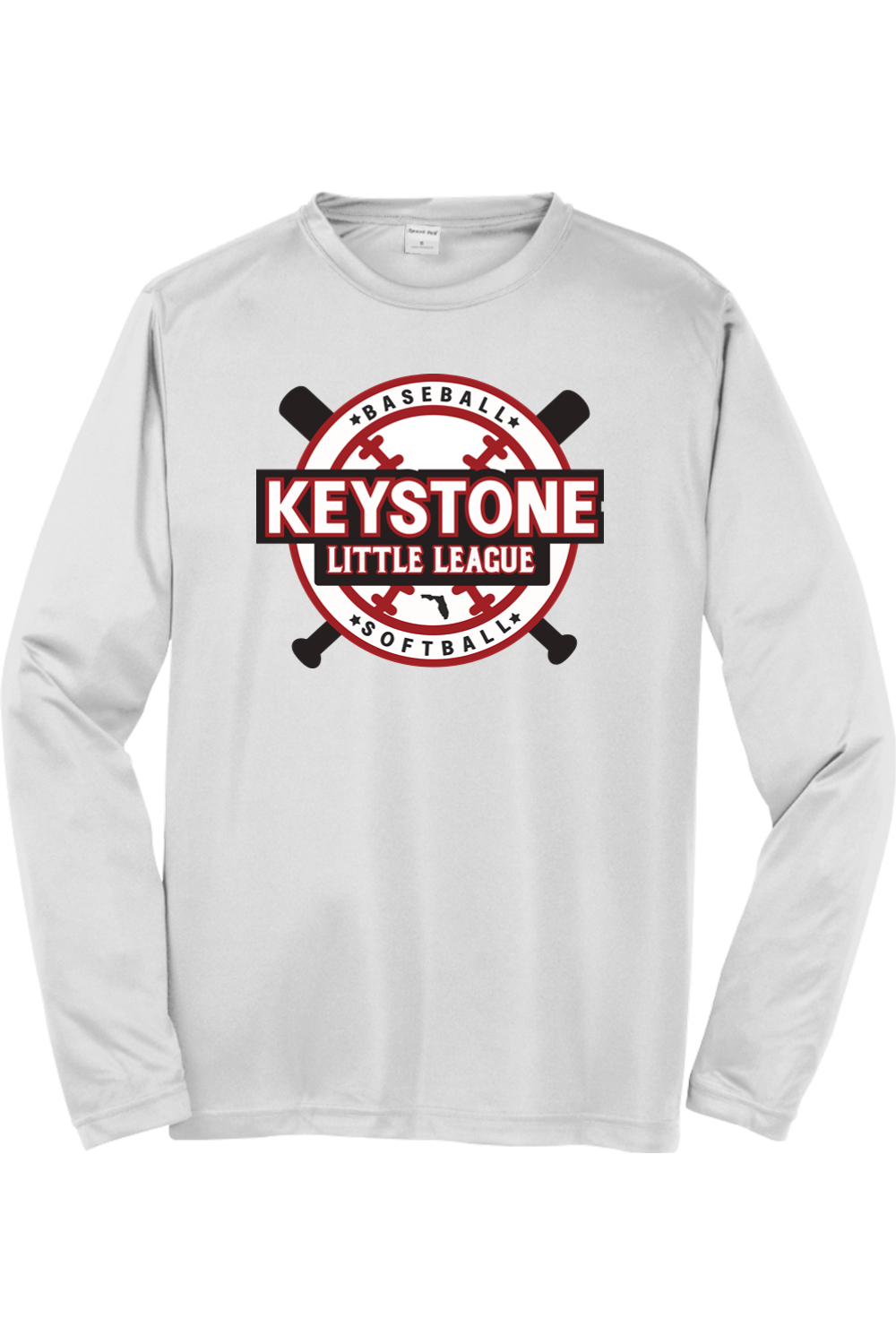 Keystone Little League Unisex Competitor Long Sleeve 100% polyester