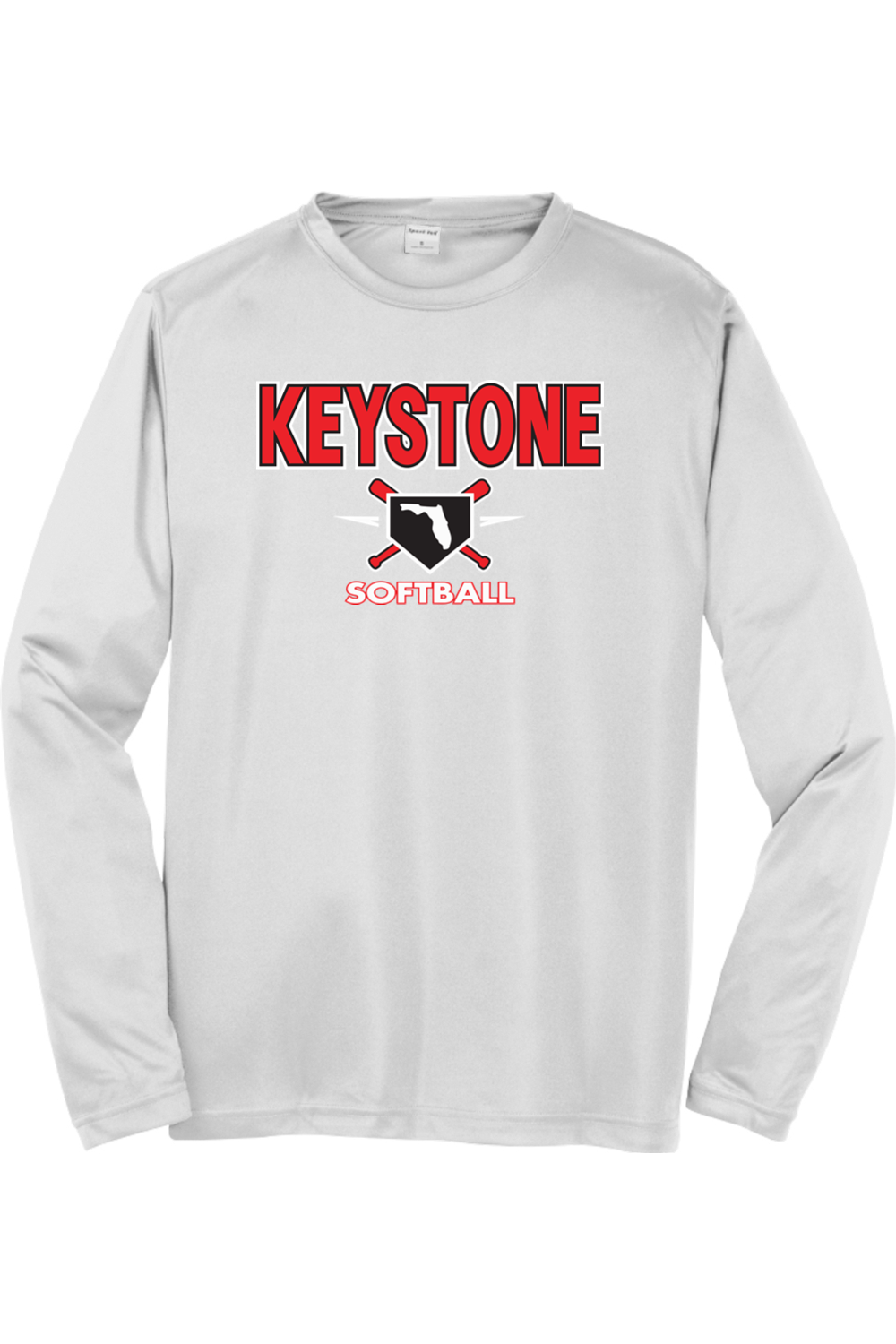 Keystone Softball Unisex Competitor Long Sleeve 100% polyester